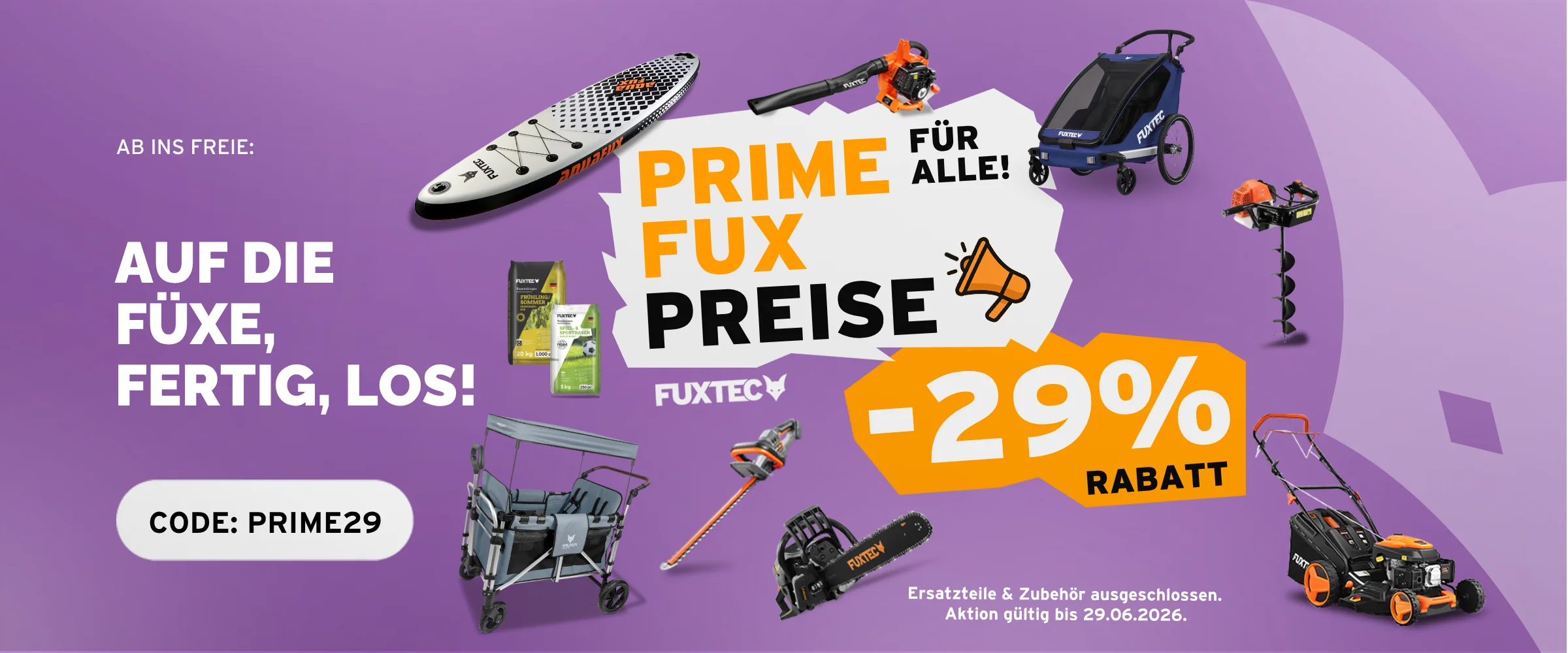 FUXTEC: Power für Ihren Garten